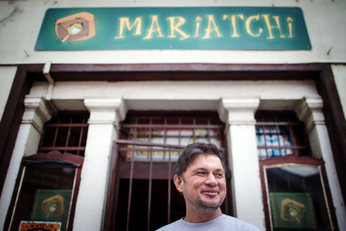 Nitriansky bar Mariatchi a jeho majiteľ Radovan Richtárik. Foto N – Vladimír Šimíček