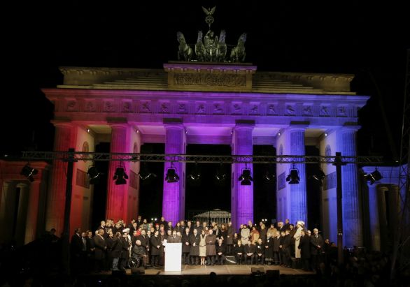 Brandenburská brána v Berlíne. (TASR/AP)