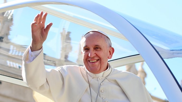 Jorge Mario Bergoglio je 266-tym pápežom rímskokatolíckej cirkvi.