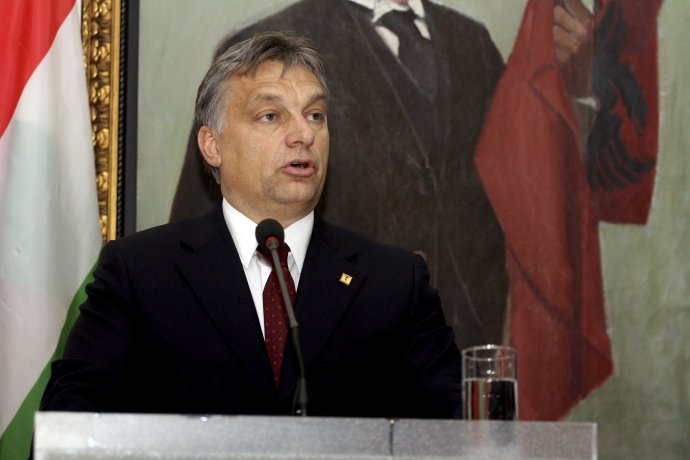 Maďarský premiér považuje imigrantov za hrozbu. FOTO - TASR