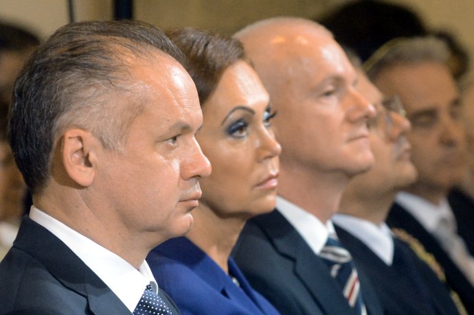 Prezident Kiska s predsedníčkou Ústavného súdu Ivettou Macejkovou. Foto – TASR
