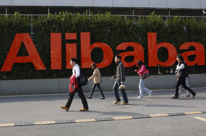 Čínsky e-shop Alibaba predbehol Amazon. Foto - TASR/AP