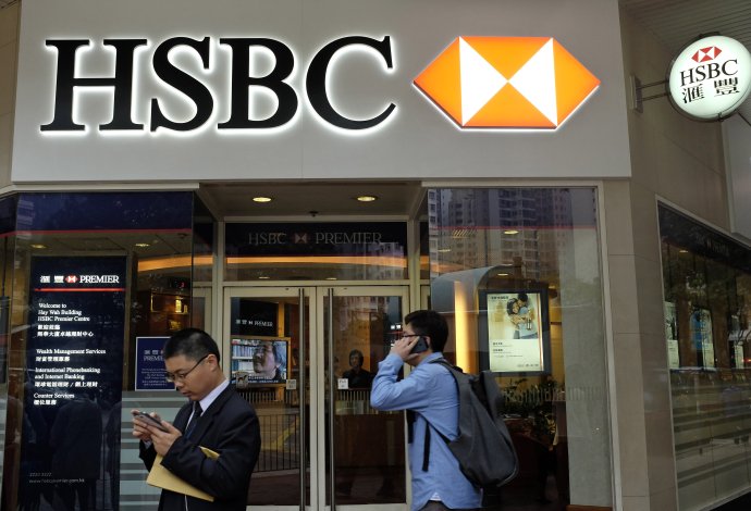 HSBC je druhou najväčšou bankou na svete. FOTO - TASR/AP