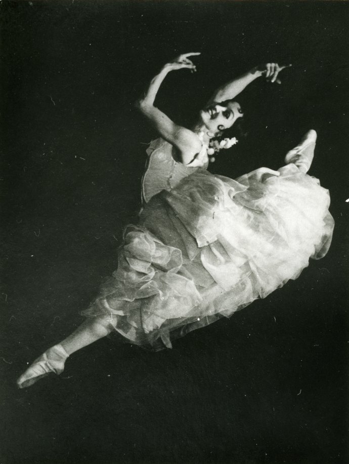 Augusta Herényiová-Starostová v predstavení Laurencia 1958. Foto - SND.