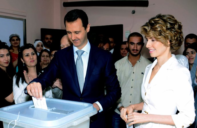 Bašar Asad sa nechal vlani znovu zvoliť za prezidenta. Zodpovedať sa za vojnové zločiny nemusí. FOTO - TASR