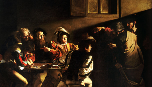 Caravaggio - Povolanie sv. Matúša