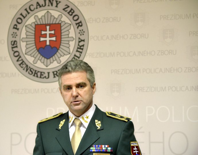 Policajný prezident Tibor Gašpar. Foto – TASR