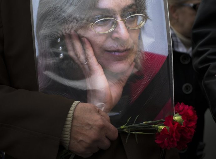 Zavraždená ruská novinárka Anna Politkovská. Foto – TASR/AP