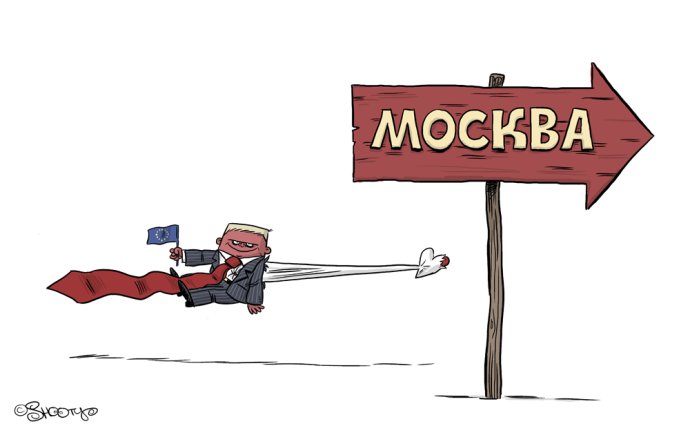 Shootyho nadčasová karikatúra z apríla 2015