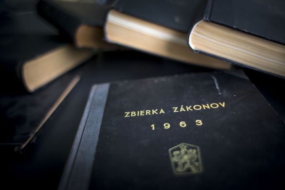 21.05.2015 BRATISLAVA: Občiansky súdny poriadok z roku 1963. ( foto Vladimír Šimíček / N )