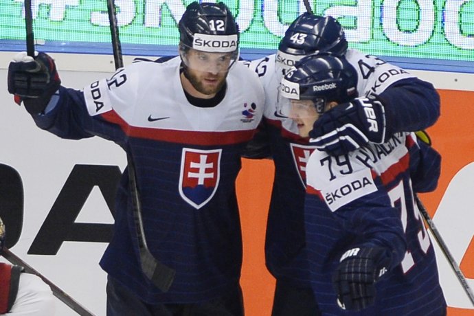 Marián Gáborík strelil druhý gól Slovenska. Foto - TASR