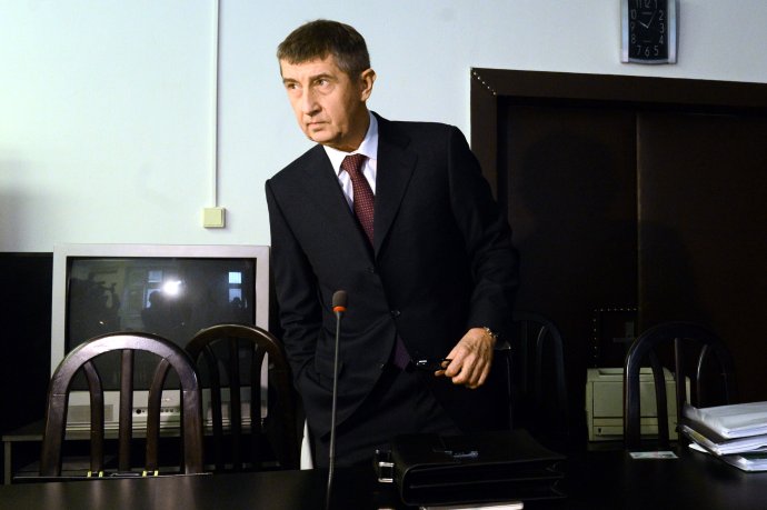 Andrej Babiš v roku 2014 na súde s ÚPN. Foto – TASR