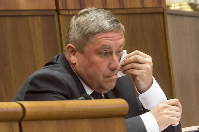 Dušan Kováčik v parlamente, keď bol ešte špeciálny prokurátor. Foto N – Vladimír Šimíček
