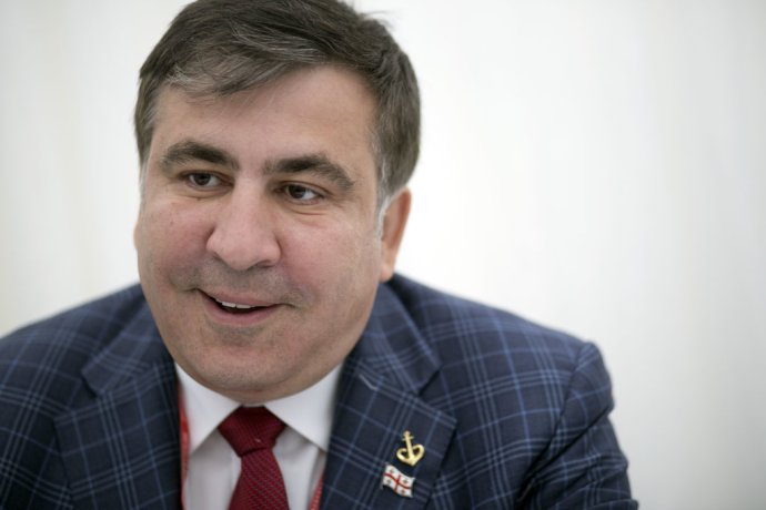 Bývalý gruzínsky prezident (2004-2013) Michail Saakašvili nevydržal ako odeský guvernér dlho. FOTO N - Vladimír Šimíček.