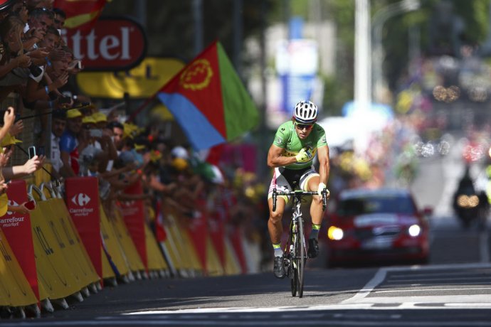 Peter Sagan na Tour de France. Foto – AP
