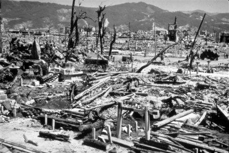 Zničená Hirošima. Foto – TASR/AP