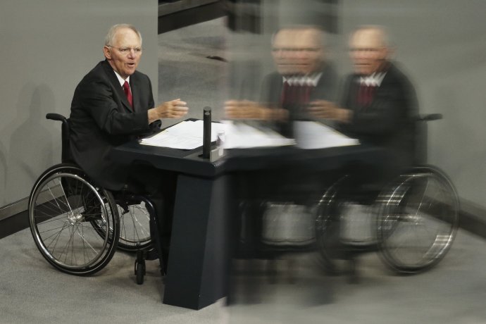 Nemecký minister financií Wolfgang Schäuble. Foto-TASR/AP