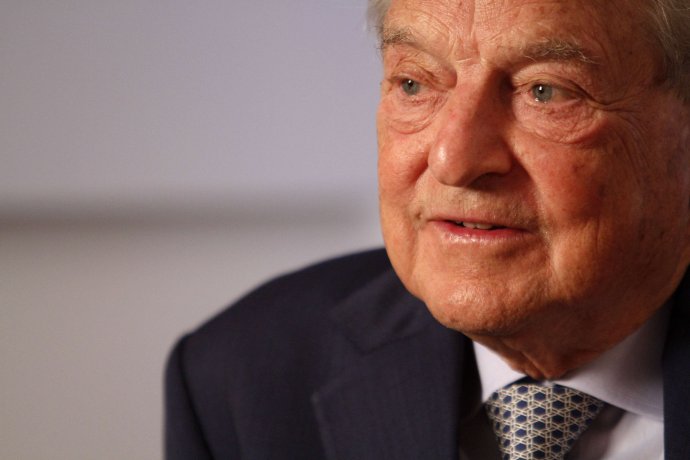 George Soros, najväčší zákulisný hráč už aj podľa Roberta Fica. Foto – TASR/AP
