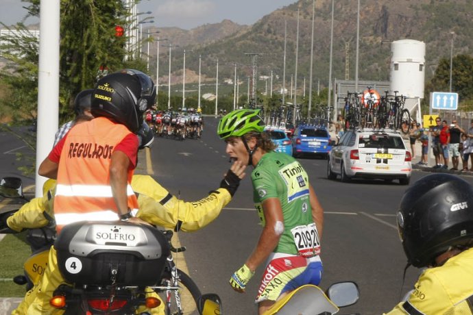 Sagan si za hnev na motorkára vyslúžil pokutu 300 eur. Foto: cyclismoafondo.es