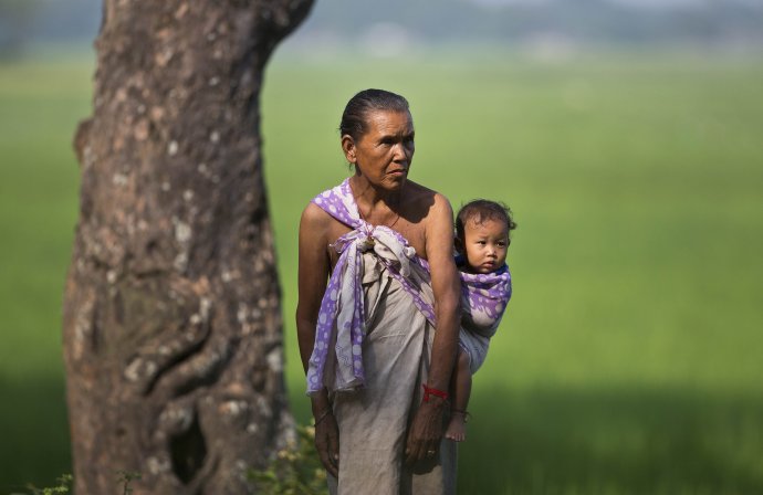 Napriek pokroku žije stále v absolútnych číslach najviac chudobných v Indii. FOTO - TASR/AP
