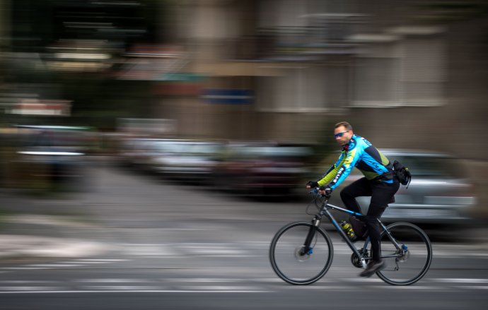Cyklisti v meste. Foto N – Tomáš Benedikovič
