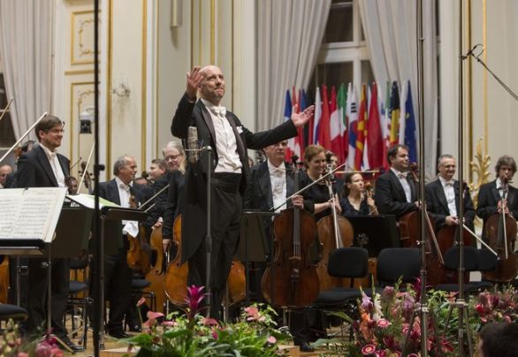 Otvárací koncert 51. ročníka BHS s Emmanuelom Villaumom a Slovenskou filharmóniou. Foto: Peter Brenkus