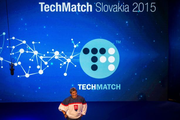 Vystúpenie Guy Kawasakiho na konferencii TECHMATCH SLOVAKIA 2015 ( foto N - Vladimír imíèek )