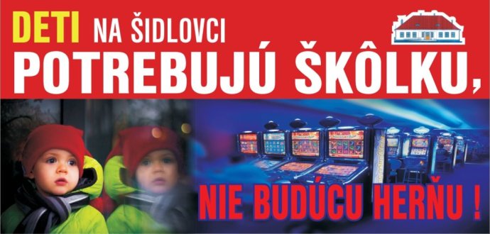 Bilbord, ktorý bol súčasťou antikampane miestnych obyvateľov v Prešove. Foto: ZZŽ MyMamy
