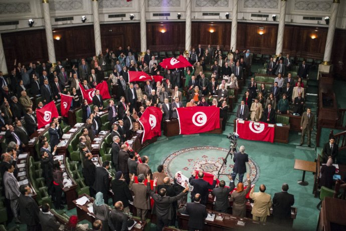 Aj vďaka tuniskému kvartetu má krajina novú ústavu a využila Arabskú jar na zmeny k väčšej slobode. FOTO - TASR/AP