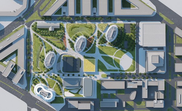 Penta ukázala, ako prekreslila bratislavský projekt Zahy Hadid (+vizualizácie)