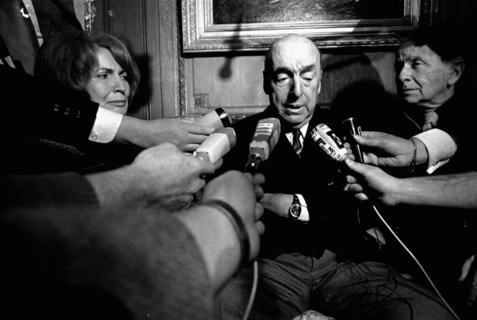 Čilský básnik Pablo Neruda. Foto - AP