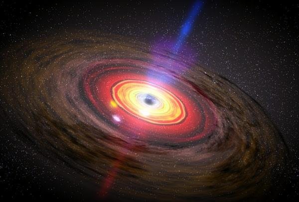 Čierna diera. Foto – NASA/Dana Berry/SkyWorks Digital