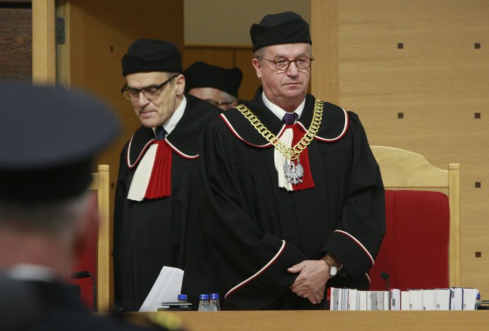 Poľský Ústavný súd. Foto – TASR/AP