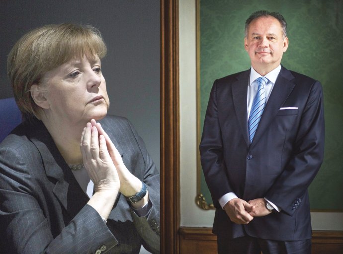 Osobnosti najčastejšie spomenuli Angelu Merkelovú a Andreja Kisku. Foto N – Tomáš Benedikovič a TASR/AP