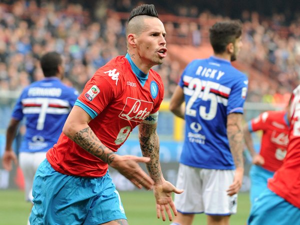 Hamšík prešiel cez troch obrancov a&nbsp;skóroval, Neapol vyhral v&nbsp;Janove 4:2