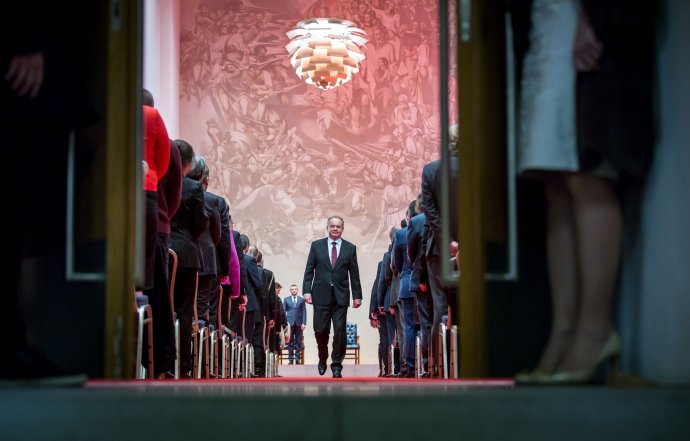 Udeľovanie vyznamenaní v roku 2016. Foto N – Tomáš Benedikovič