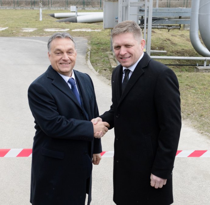 Viktor Orbán a Robert Fico. Foto – TASR