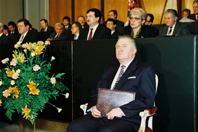 Prvý prezident Michal Kováč. foto – TASR