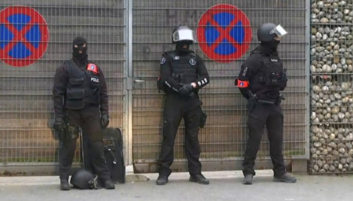 Belgická protiteroristická operácia. Foto – TASR/AP