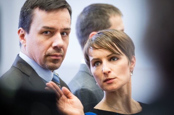 Nový štátny tajomník na ministerstve školstva Erik Tomáš. Hovorcovská dvojica s Beatrice Szabóovou sa tak rozdeli. Foto N – Tomáš Benedikovič