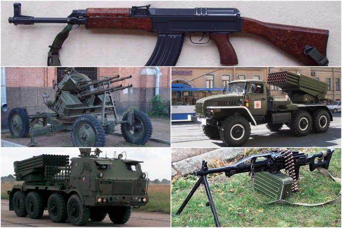 Zo Slovenska vyvážajú aj takéto zbrane. Foto - Wikipedia
