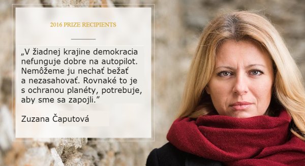Zuzana Čaputová ocenená za zastavenie skládky v&nbsp;Pezinku: Bol to nerovný boj s&nbsp;mocou