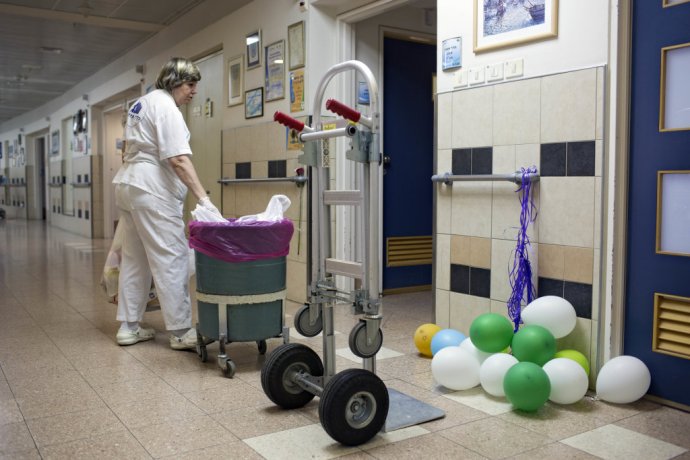 V izraelskej nemocnici. ILUSTRAČNÉ FOTO - TASR/AP