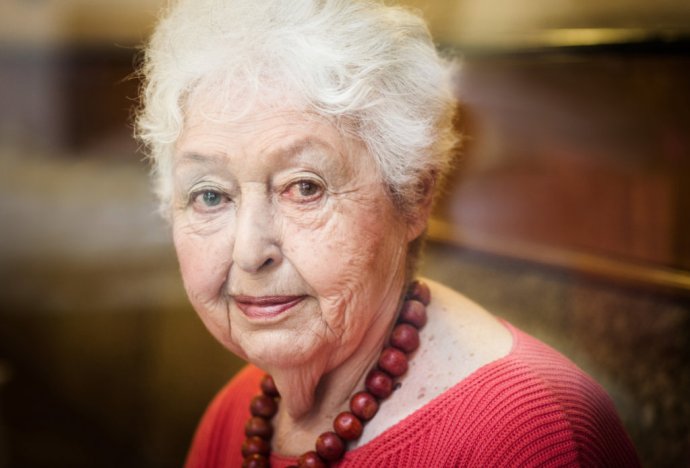 Novinárka Barbara Coudenhove-Kalergi. Foto N – Vladimír Šimíček