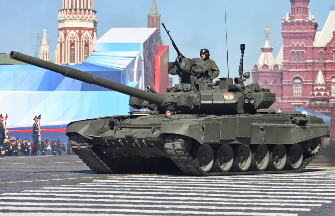Ruský tank T-90. Foto – Wikipédia