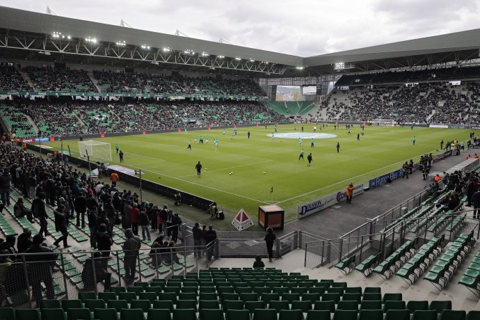 Štadión Geoffroy-Guichard v Saint-Étienne. foto - TASR/AP