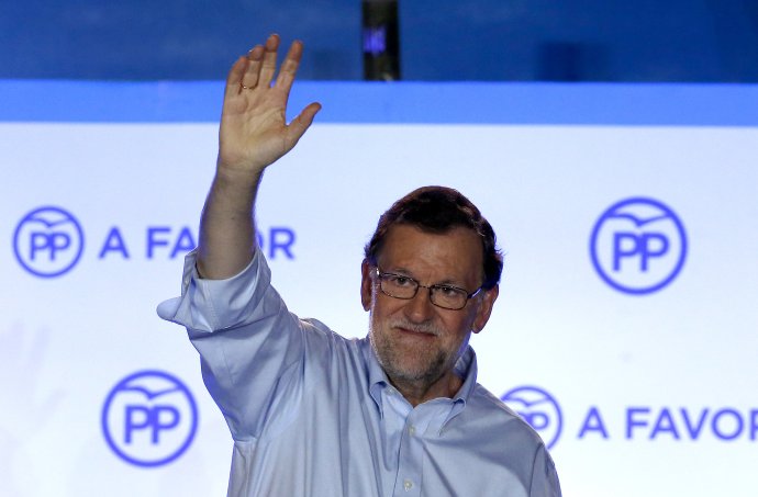 Líder Ľudovej strany (Partido Popular) a doterajší španielsky premiér Mariano Rajoy. Foto - TASR/AP