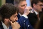 Robert Kaliňák a Robert Fico na koaličnej rade 13. júna 2016. Foto N – Tomáš Benedikovič