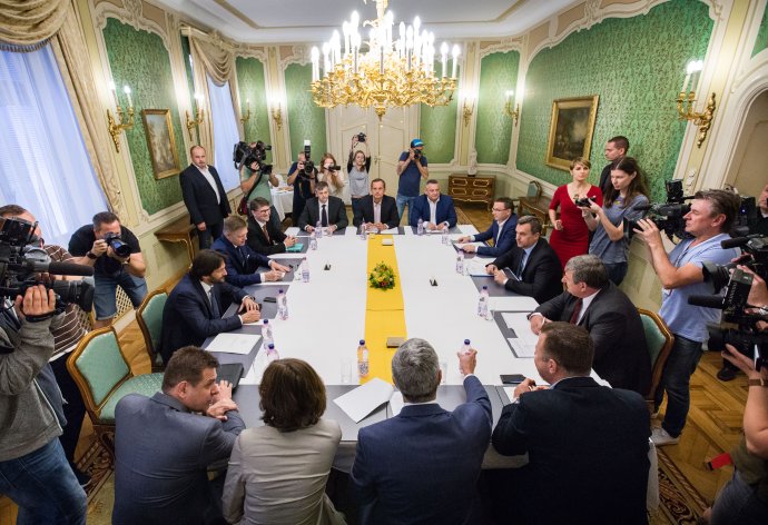 Koaličná rada. Foto N - Tomáš Benedikovič