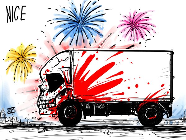 Po strelcoch prišli vraždiace autá, nasledovať môžu drony. Teroristi majú náskok